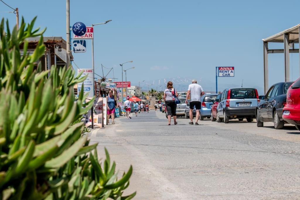 Md Residence Near The Beach W Bbq And Private Parking Herszonisszosz Kültér fotó